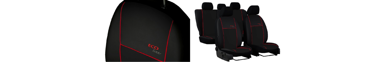 Eco-Line rød. Komplet sæt i kraftig eco-læder kr.598,- Fri fragt