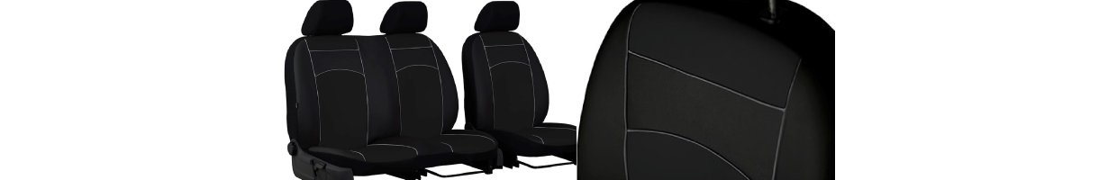 Skræddersyet kraftig Eco-Læder til varebil, KUN 998,- incl moms og fragt.<br>