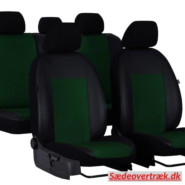 Unico, Grn, med eco-lder og alcantara