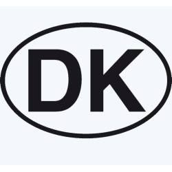 DK-Skilt, Sort relief