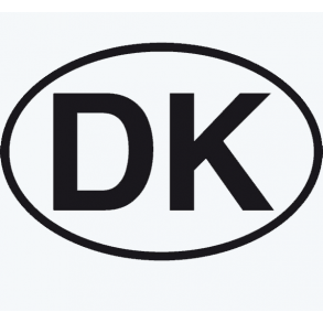 DK-Skilt, Sort relief