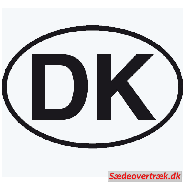 DK-Skilt, Sort relief