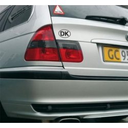 DK-Skilt, Sort relief