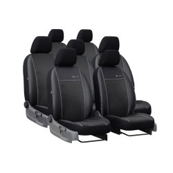 Exclusive, Sort, med eco-l�der og alcantara