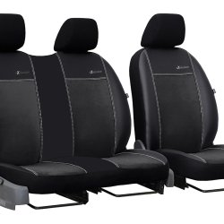 Exclusive, med eco-lder og sort alcantara