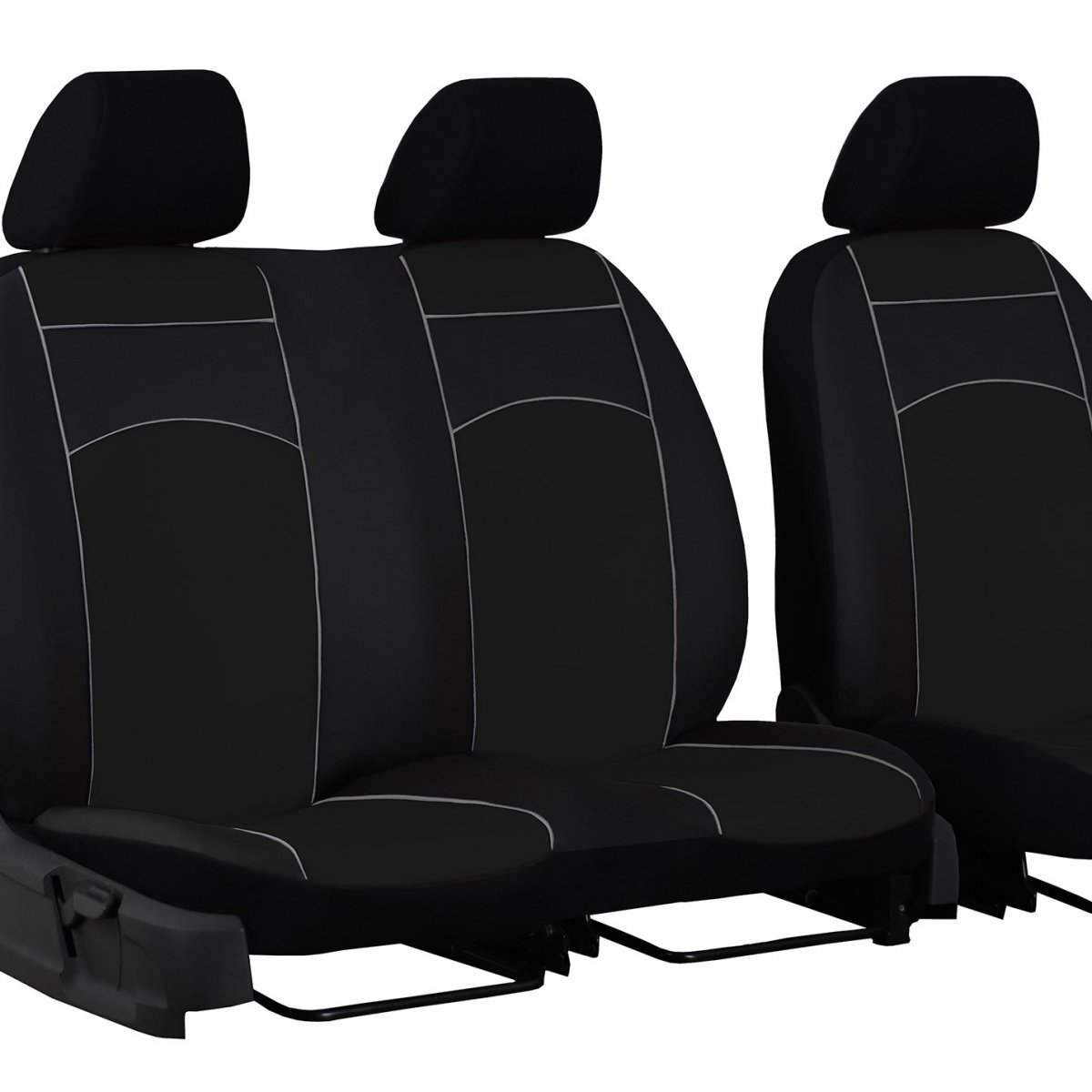Eco-Læder sort - Varebil, for - CarDream