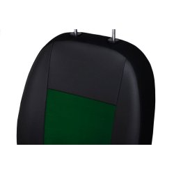 Unico, Grn, med eco-lder og alcantara