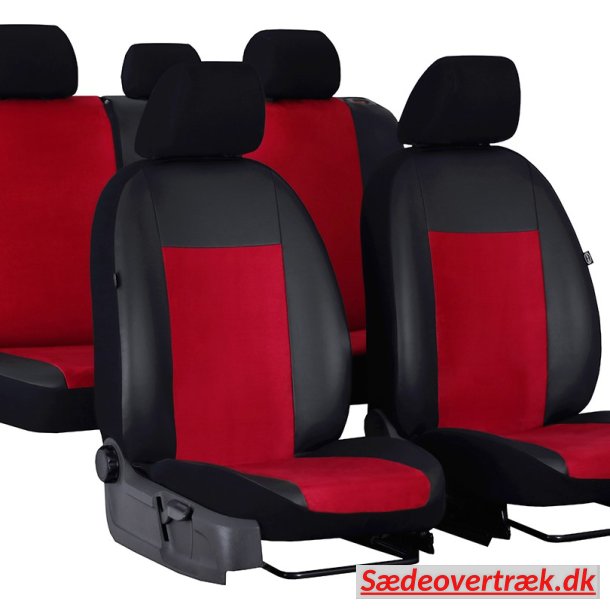 Unico rd, med eco-lder og alcantara